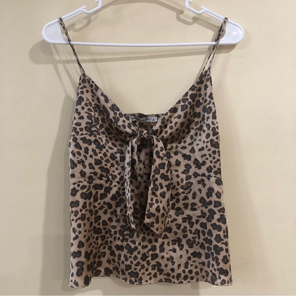 Abercrombie and Fitch Cheetah Print Tank